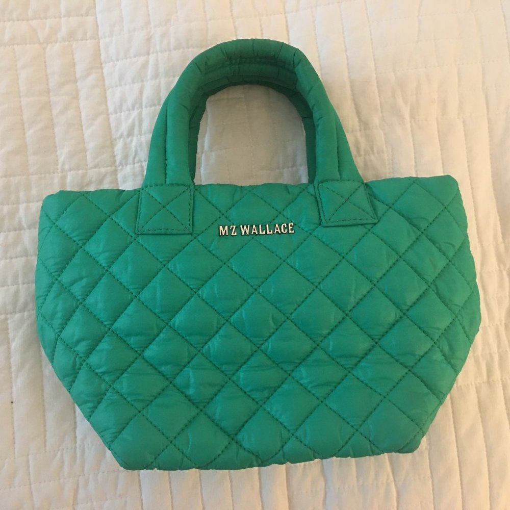 MZ Wallace Green Mini Metro Tote
